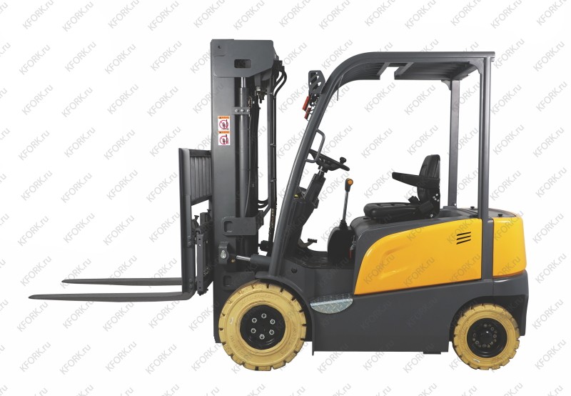 Вилочный электропогрузчик TOR FB16R 1,6т 6м Li-Ion 48/200В/Ач 4 опоры