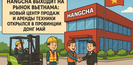 Hangcha открывает новый центр во Вьетнаме